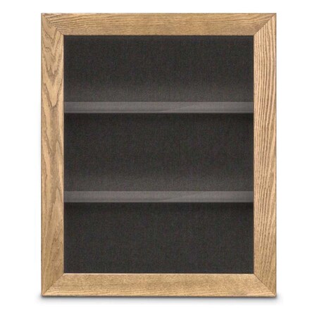 United Visual Products Outdoor Enclosed Combo Board, 42"x32", Gold Frame/Burgundy & Blue Spruce UVCB4232ODG-BURGUN-BLSPRU
